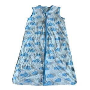 TILLYOU Sleep sack Blue Cotton Baby Boy XL 18-24M